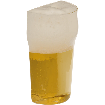 Halvt ölglas