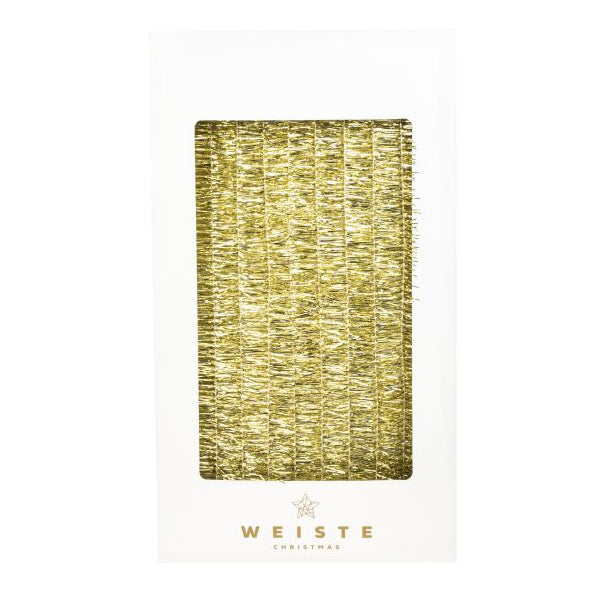 Luciaglitter, guld 25 mm 5 m