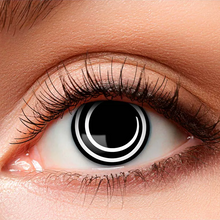 Halloweenlinser, Spiral black 7 dagar