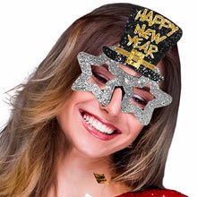 Glasögon, happy new year silver