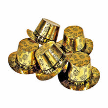 Pappershatt, guld happy new year