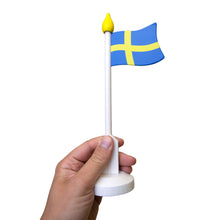 Bordsflagga, Sverige trä 24 cm