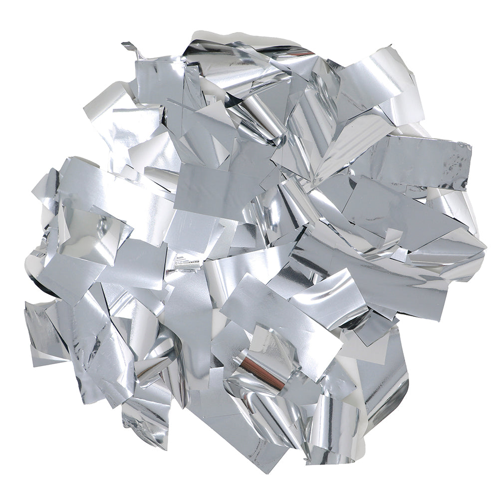 Konfettibomb, silver 3 st