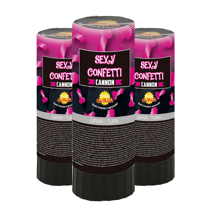 Konfettibomb, penisar 3 st