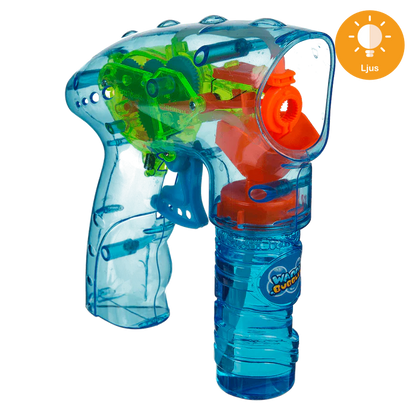 Såpbubbelpistol med LED, 15 cm