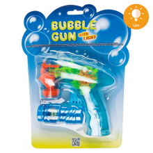 Såpbubbelpistol med LED, 15 cm