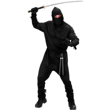 Dräkt, ninja svart
