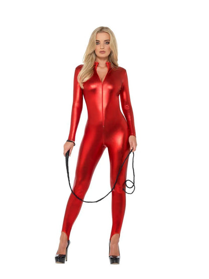 Jumpsuit, catsuit röd S
