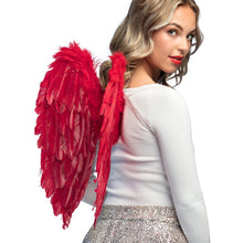 Vingar, röda 50x50 cm