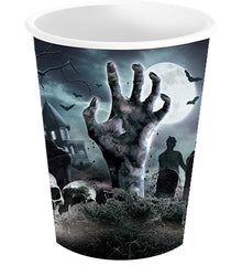 Pappersmuggar, kyrkogård 240 ml 6 st