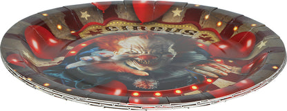 Tallrikar, cirkusclown 23 cm 6 st