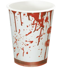Pappersmuggar, blodig 240 ml 6 st