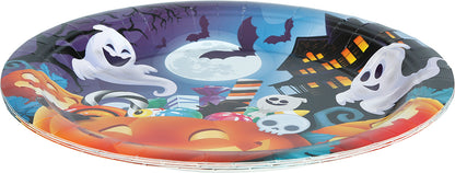 Tallrikar, pumpor & spöken 23 cm 6 st