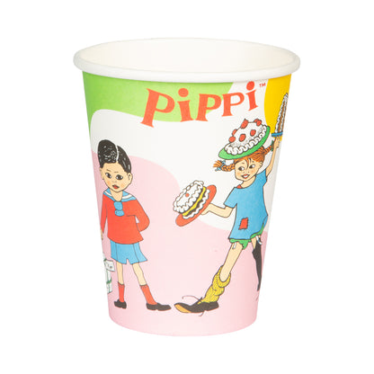 Pappersmuggar, Pippi Långstrump 200 ml 8 st