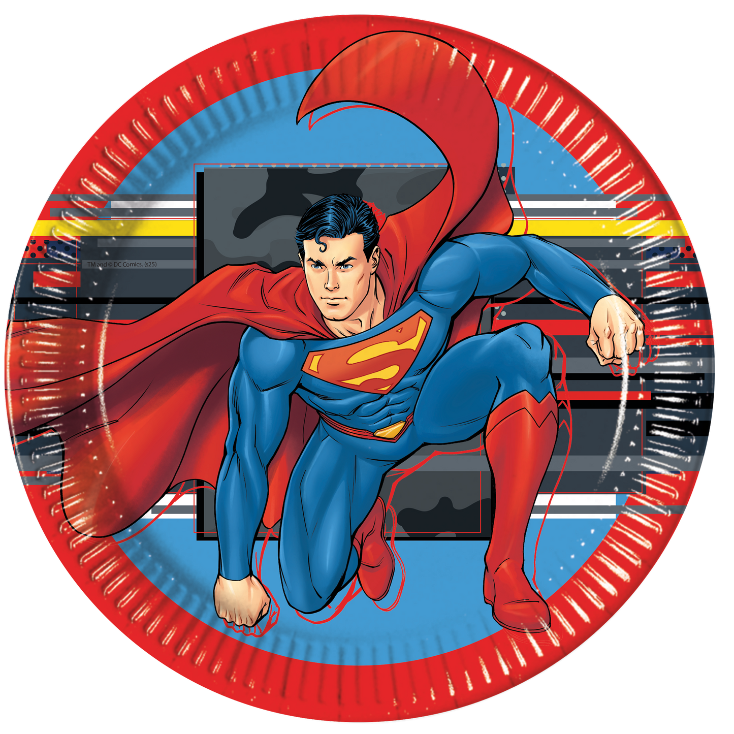 Tallrikar, Superman 23 cm 8 st