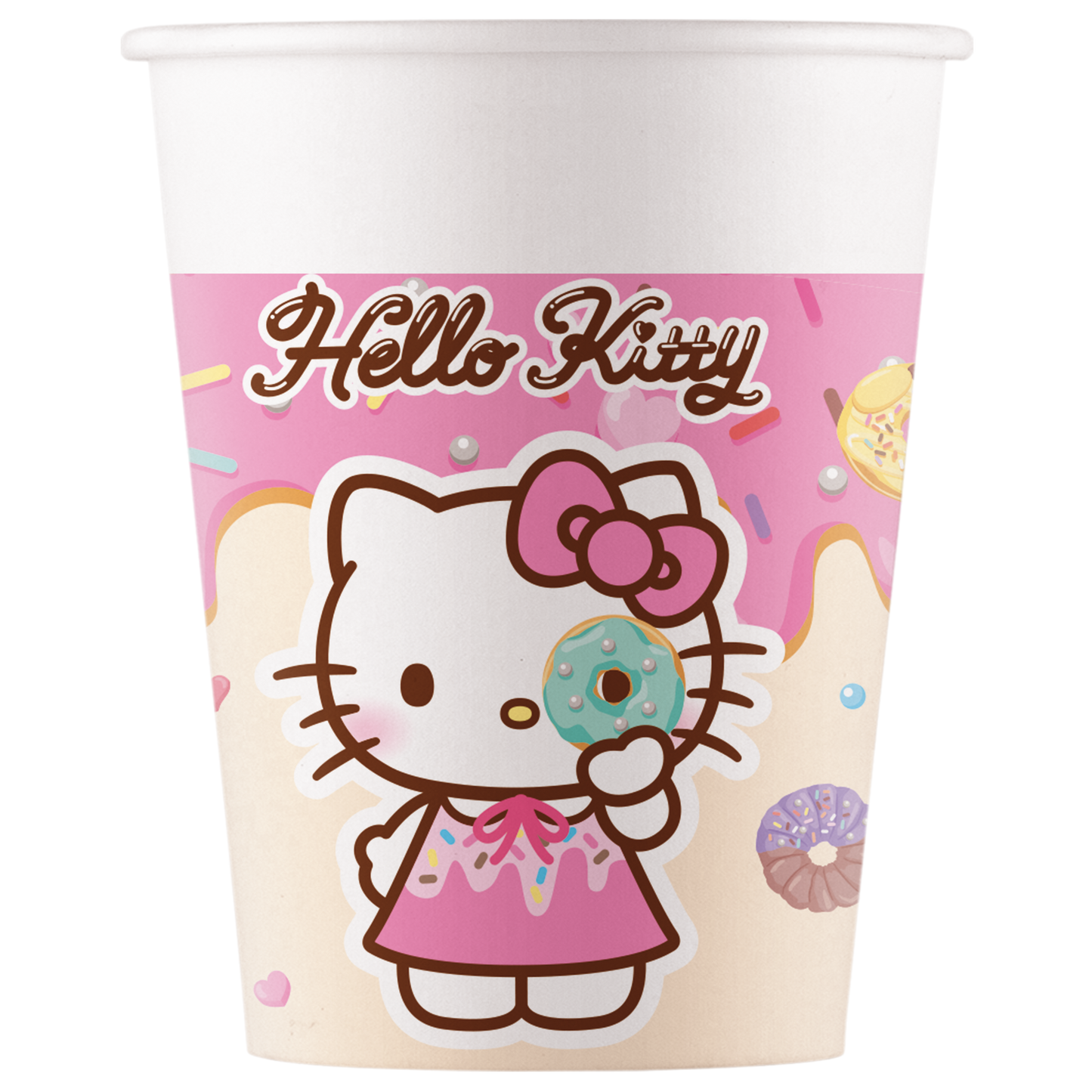 Pappersmuggar, Hello Kitty 200 ml 8 st