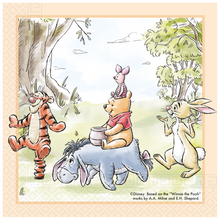 Servetter, Nalle Puh 33x33 cm 20 st