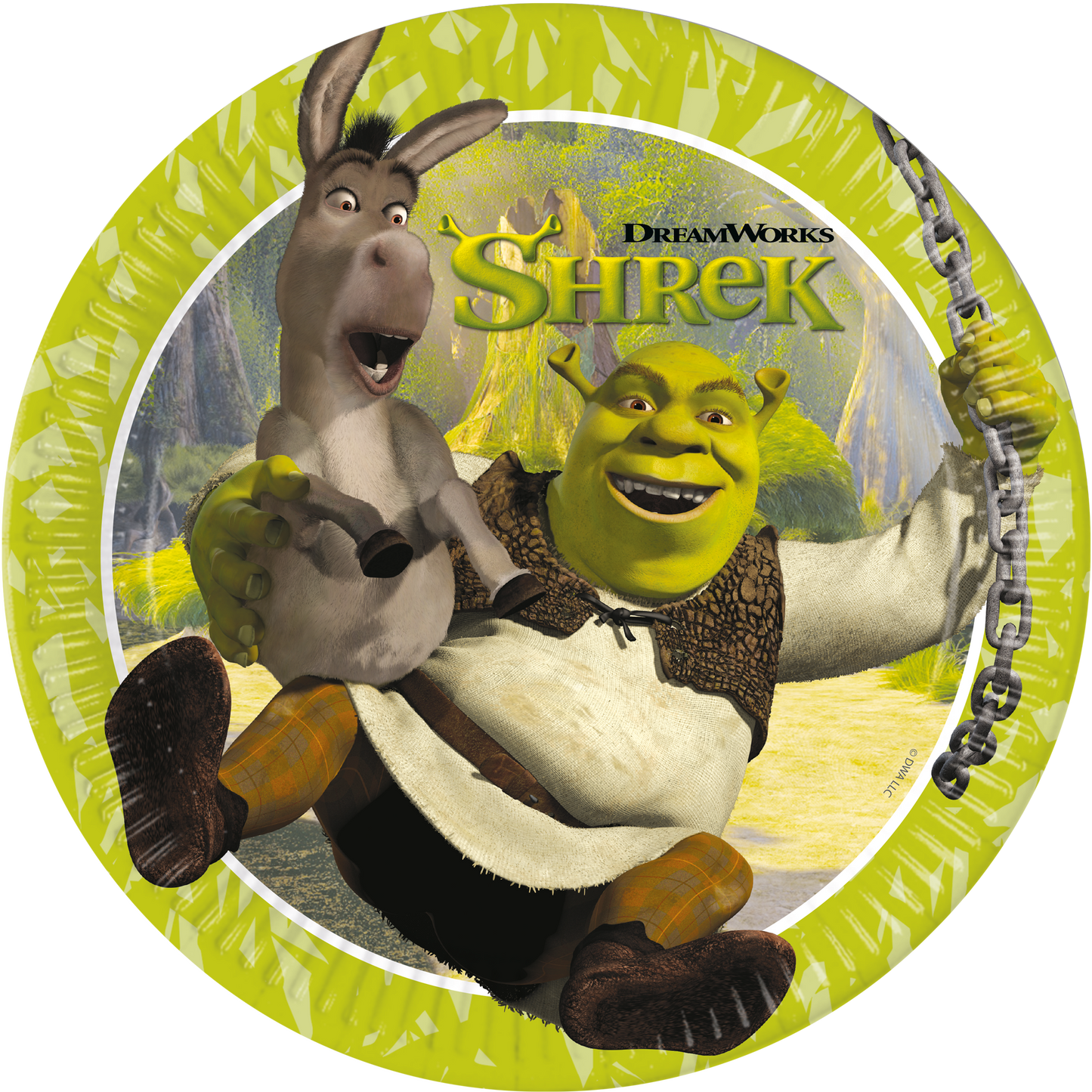 Tallrikar, Shrek 23 cm 8 st