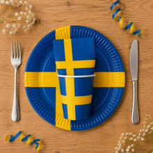 Tallrikar, Sverige 23 cm 8 st