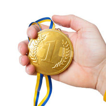 Chokladmedalj, blågult band 23 g