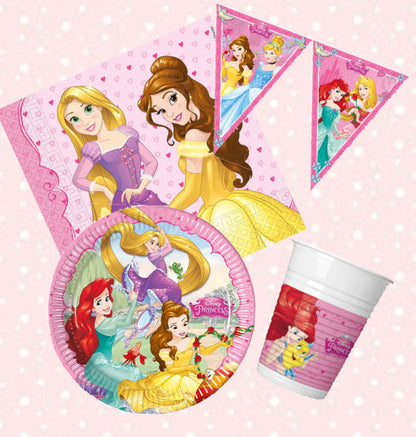Girlang, Disneyprinsessor 9 flaggor
