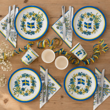 Pappersmuggar, svenska flaggan 12 st