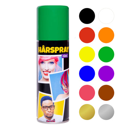Hårspray, grön