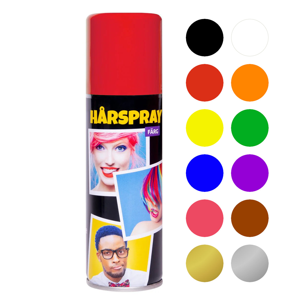 Hårspray, röd