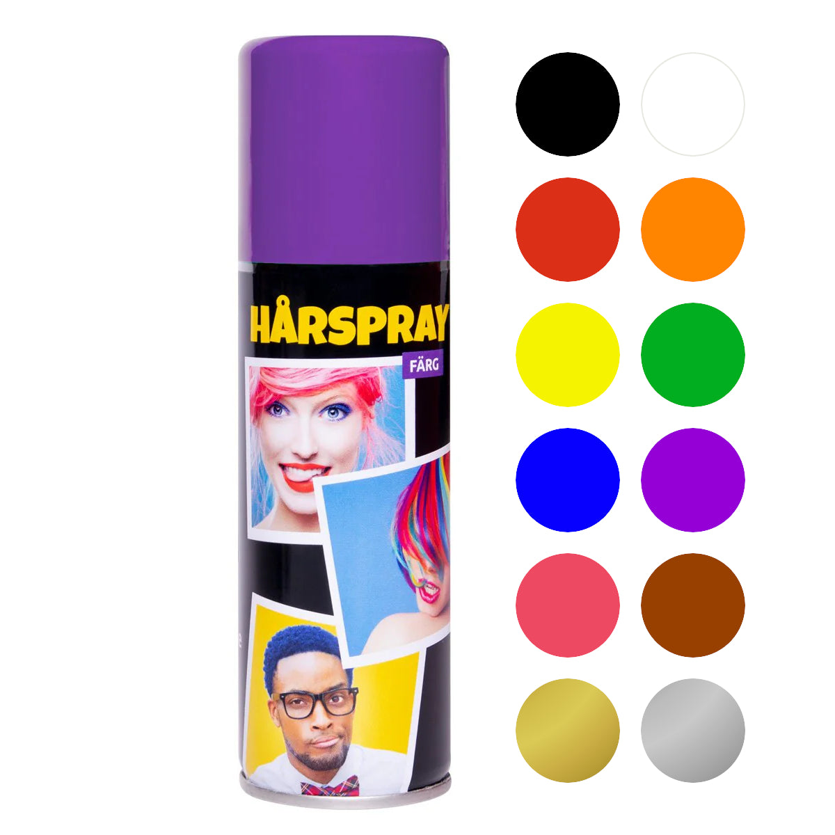 Hårspray, lila