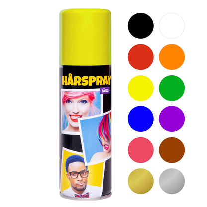 Hårspray, gul