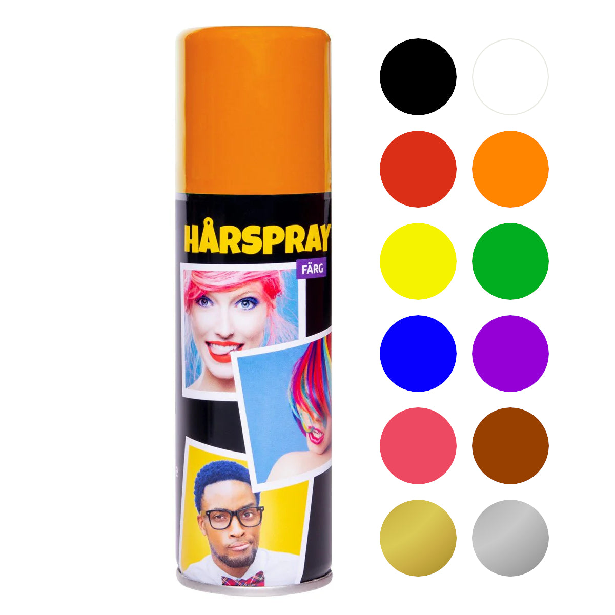 Hårspray, orange