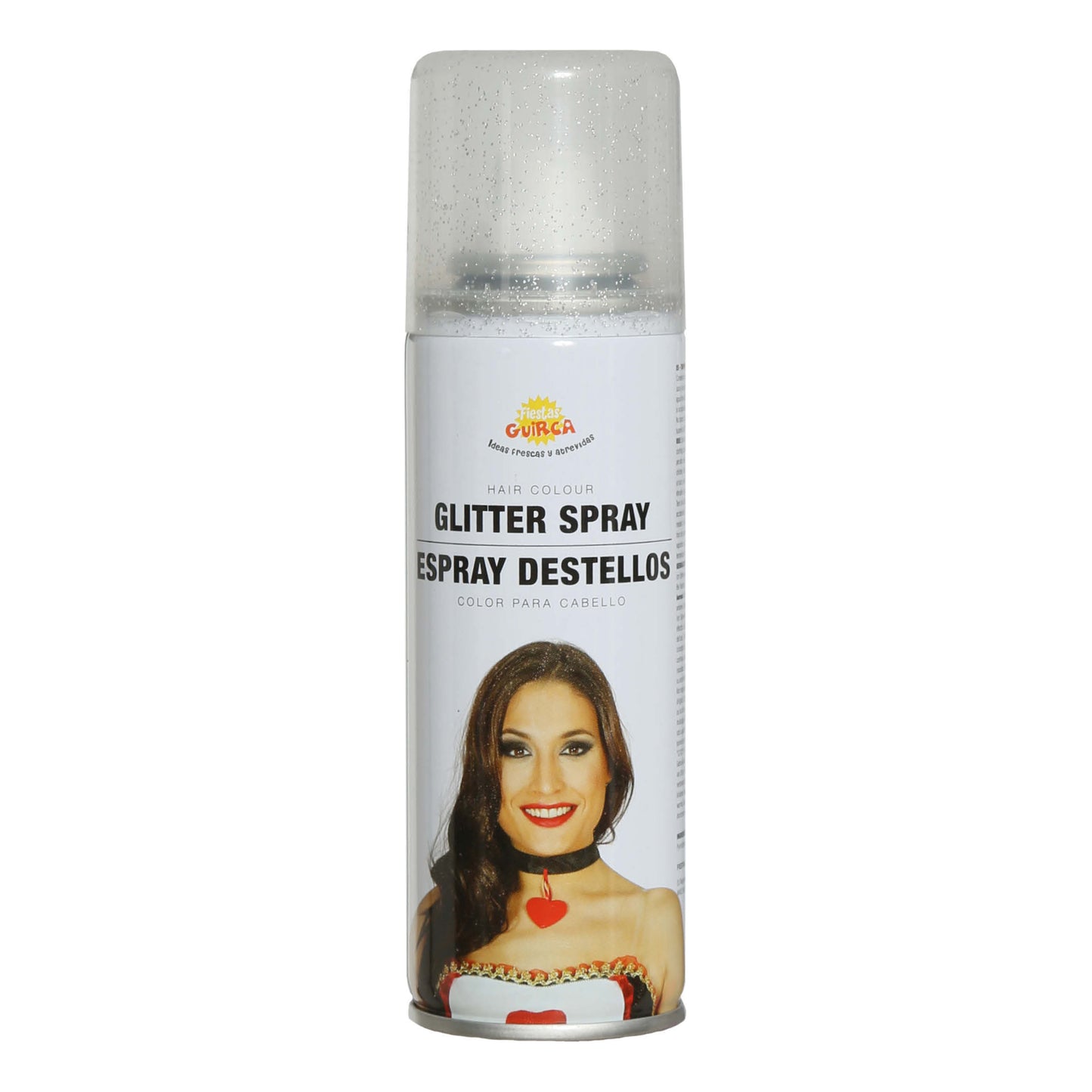 Hårspray, glitter silver 125 ml