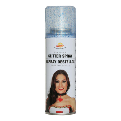 Hårspray, glitter blå 125 ml