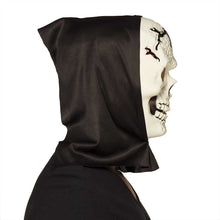 Mask, skelett med huva
