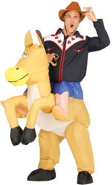 Uppblåsbardräkt, cowboy