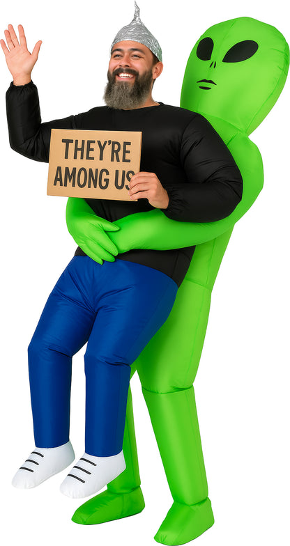 Uppblåsbar dräkt, alien