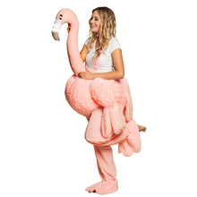 Piggyback, flamingo rosa