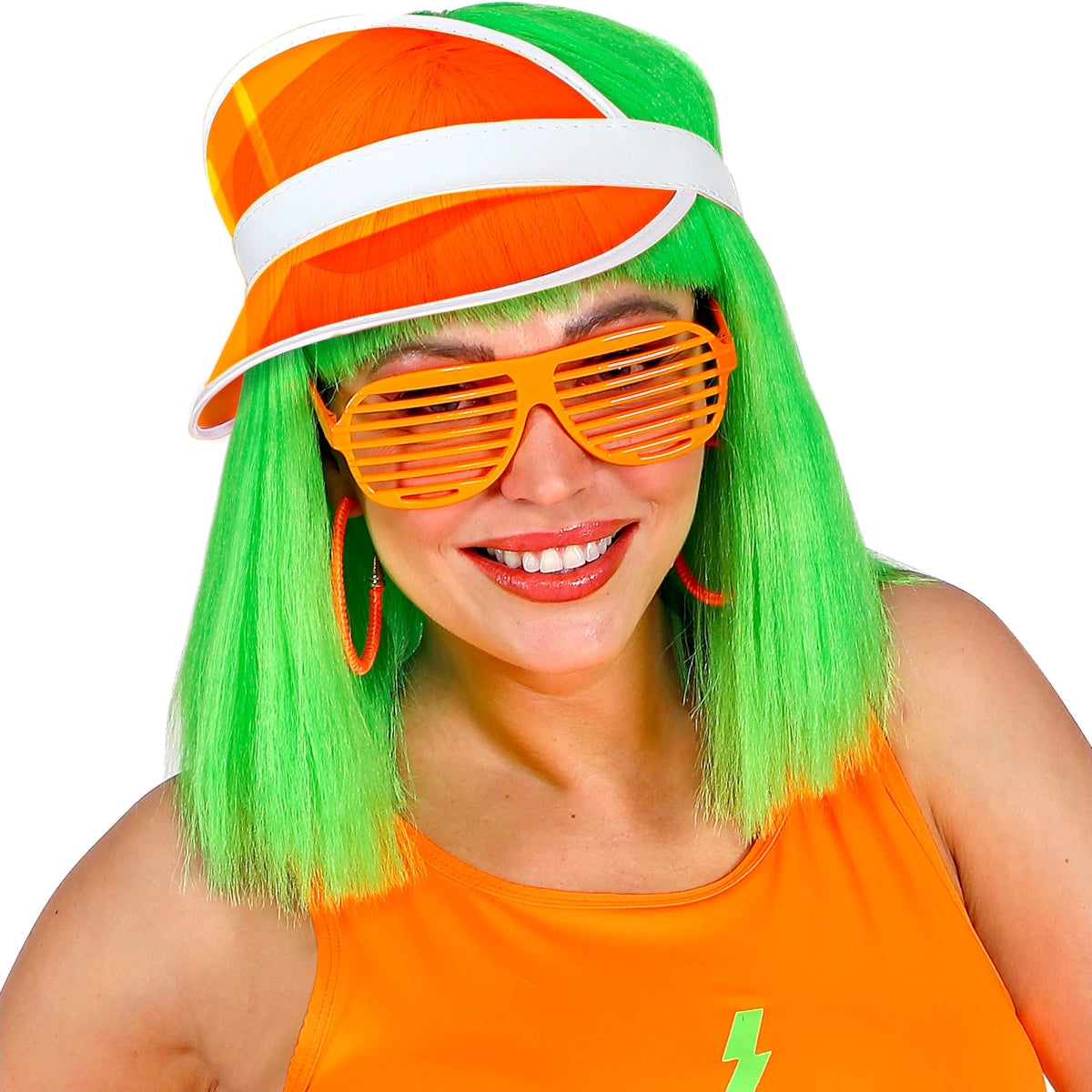 Solkeps, 80-tal orange