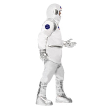 Dräkt, astronaut vit one size