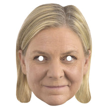 Pappmask, Magdalena Andersson