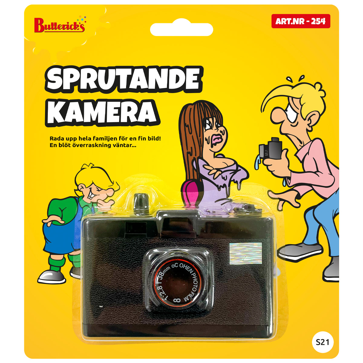 Sprutande kamera