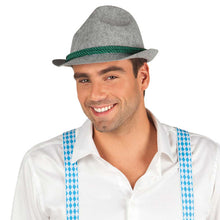 Tyrolerhatt, grå/grön