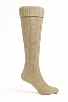 Tyrolerstrumpor, beige