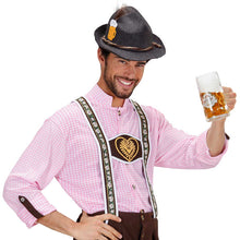 Tyrolerhatt, grå med öl