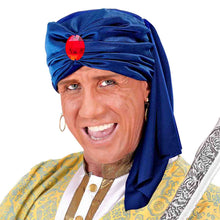 Turban, blå