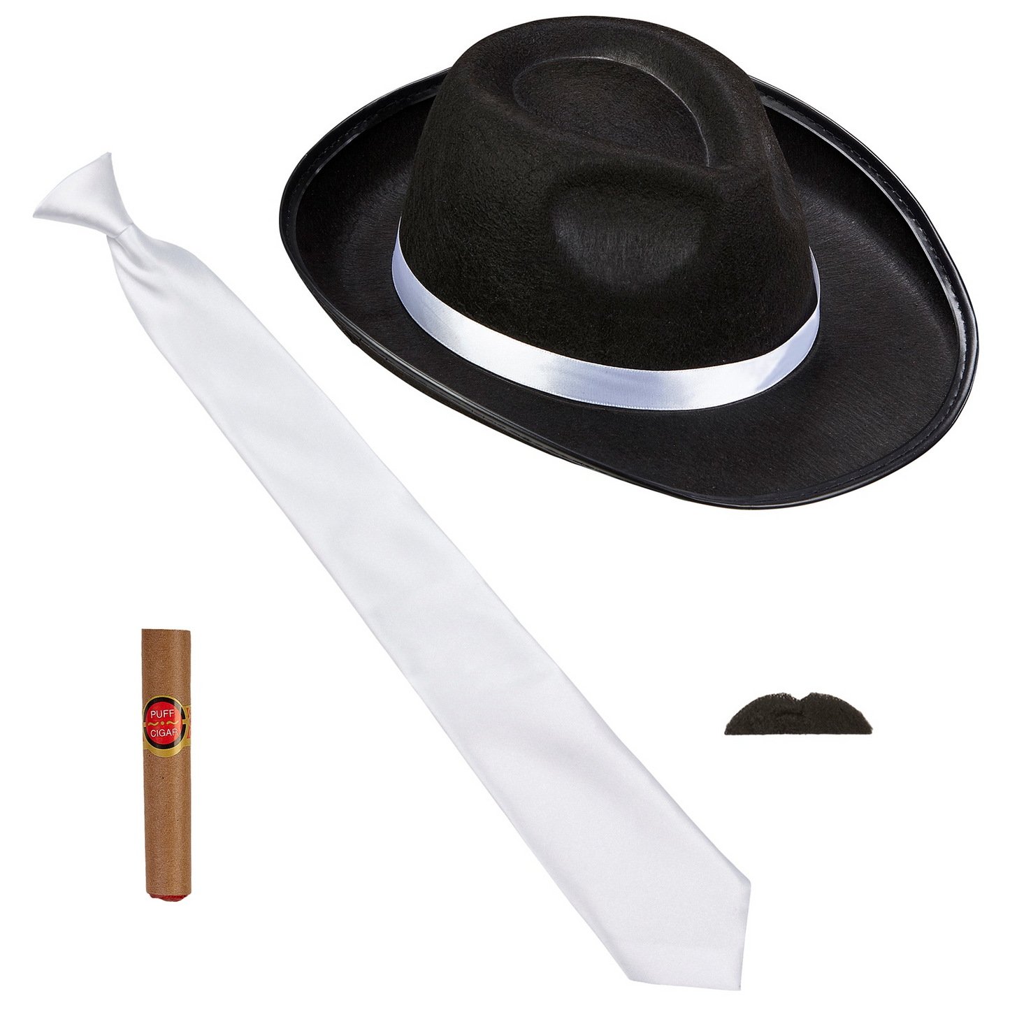 Maskeradset, 20-tals gangster svart