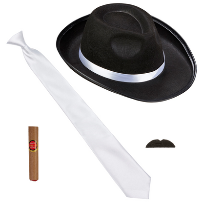 Maskeradset, 20-tals gangster svart