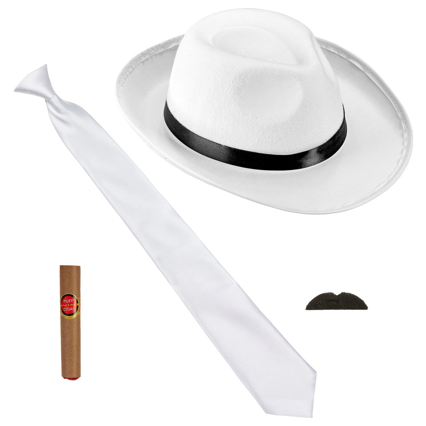 Maskeradset, 20-tals gangster vit