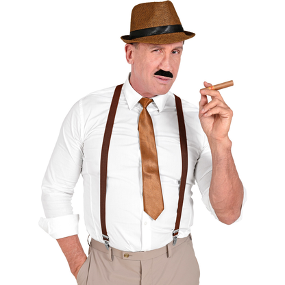 Maskeradset, 20-tals gangster brun