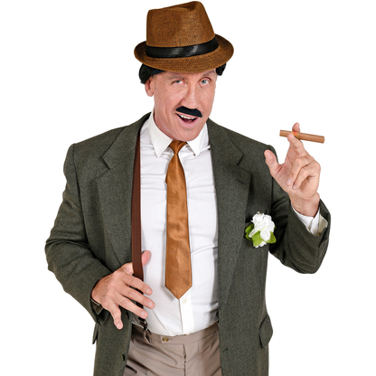 Maskeradset, 20-tals gangster brun